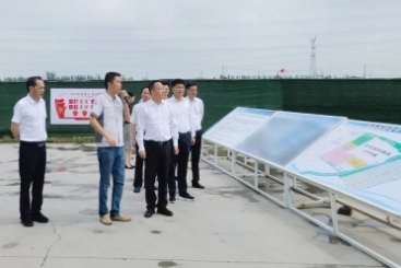 淮安市委副書記、代市長(zhǎng)顧坤到巨石淮安公司調(diào)研